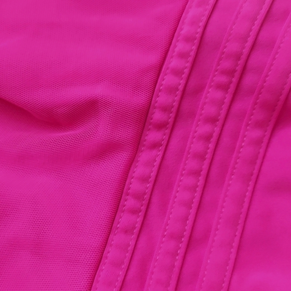 Adidas Girls Tennis Skort with tulle overlay - Pink - size 6 - Picture 5 of 6
